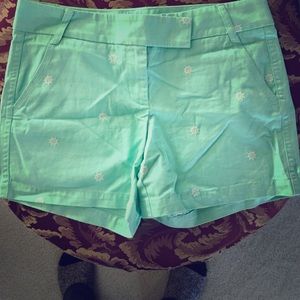 Nautical mint green chino shorts j. Crew